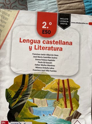 Libros de Lengua y Matematicas 2ºESO