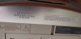 Radio CD MP3 Sony CFD-S35CP