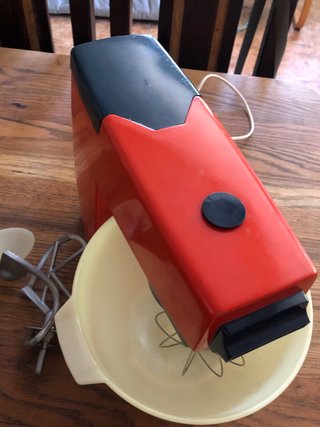 Amasadora Kenwood Chef Roja con accesorios