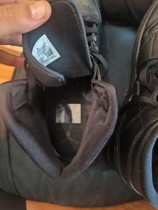 Nike Jordan Air 1 Mid Zapatillas Negras