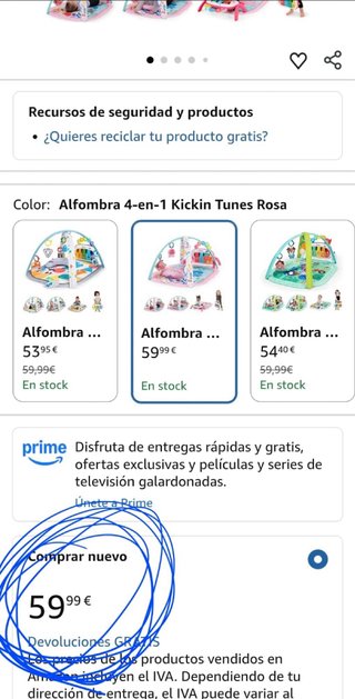 Gimnasio Bebé Baby Einstein Piano