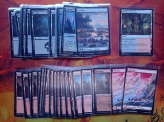 Mazo Rojo/Negro de Commander (El Hobbit)