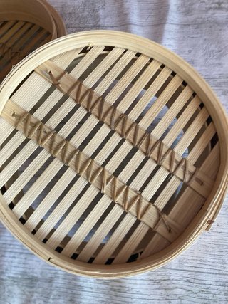 Cesta Vaporera Bambú Cocina