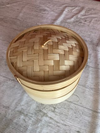 Cesta Vaporera Bambú Cocina