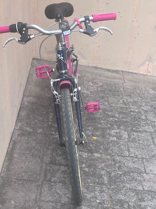 Bicicleta rosa niño/a