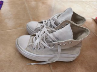 Converse Blancas Talla 35 - 36