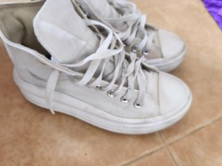 Converse Blancas Talla 35 - 36
