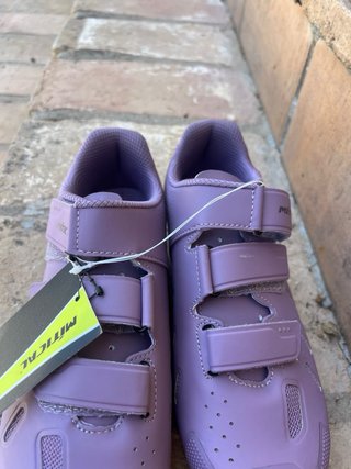 Zapatillas Ciclismo Moradas Talla 40 Nuevas