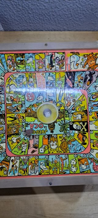Parche de Parchís y Oca Antiguo