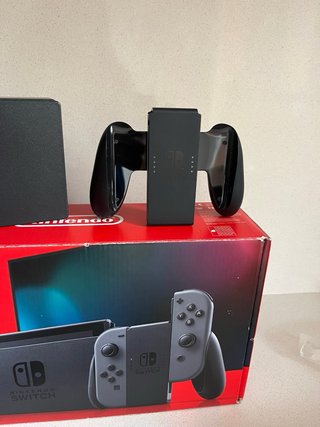 ¡UNPATCHED! Nintendo Switch Gris y Negro V2