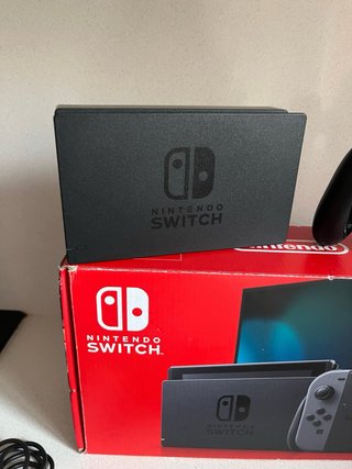 ¡UNPATCHED! Nintendo Switch Gris y Negro V2