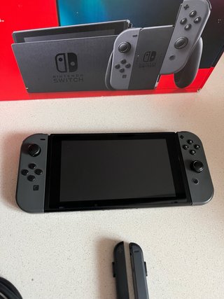 ¡UNPATCHED! Nintendo Switch Gris y Negro V2