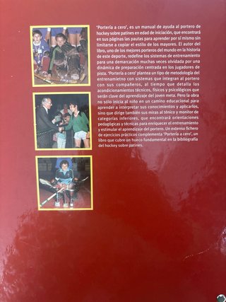 Libro de ejercicios para portero de hockey