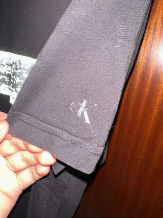 Camiseta Calvin Klein Jeans Negra Talla M