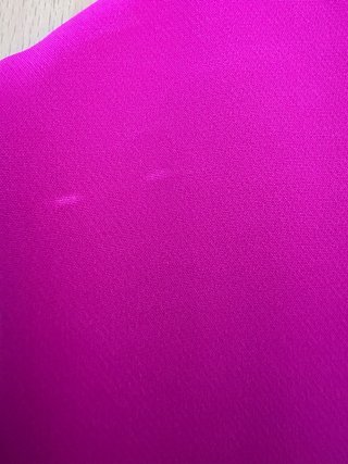 Vestido fiesta midi rosa fucsia