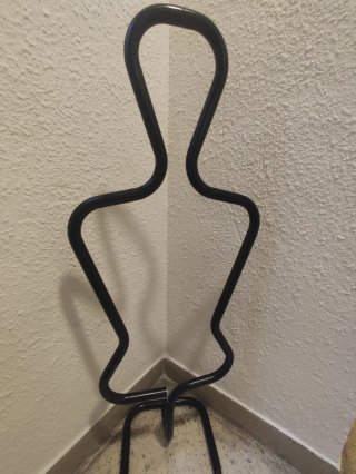 Perchero Maniquí Hierro Negro /Maniquí metal