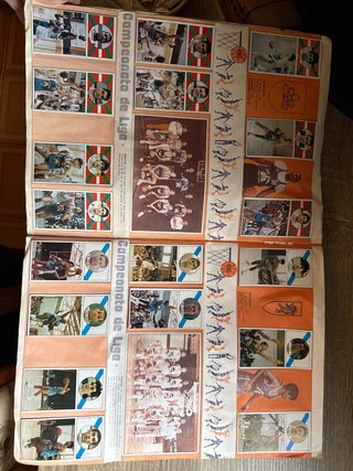 Album Cromos Baloncesto 1986-1987