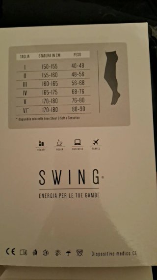 Calze elastiche medi Swing L