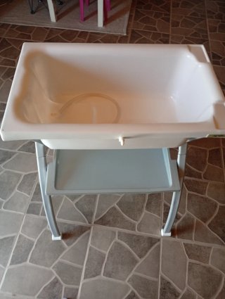 Cambiador bañera Brevi con colchón