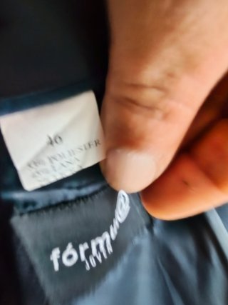 Traje Hombre Formula Joven Talla 46/38 Azul