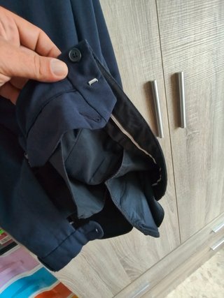 Traje Hombre Formula Joven Talla 46/38 Azul