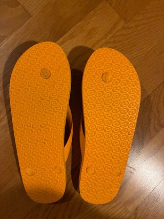 Chanclas Rip Curl Naranja y Rosa. 37 justo o 36,5