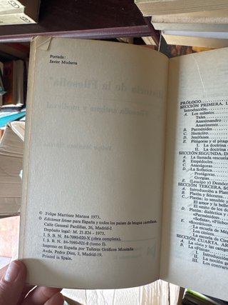 2 libros Historia de la filosofía