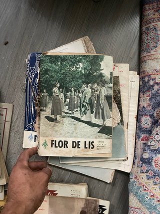 Flor de Lis Abril 1957 Nº 4 10 euro cada ima
