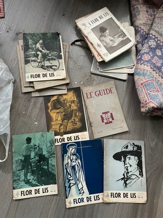 Flor de Lis Abril 1957 Nº 4 10 euro cada ima