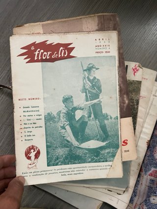 Flor de Lis Abril 1957 Nº 4 10 euro cada ima