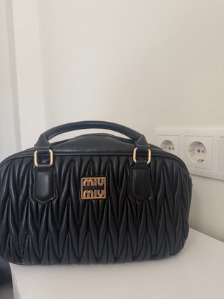 Borsa Miu Miu Nera Matelassé