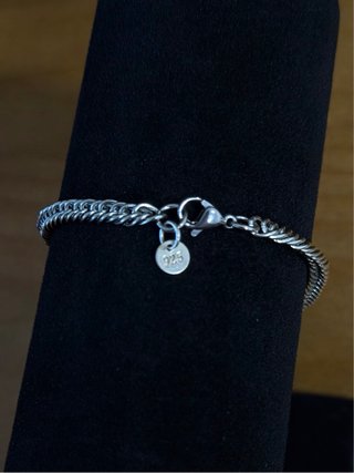 Pulsera eslabones de plata
