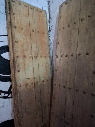 Puerta rústica de cortijo antigua
