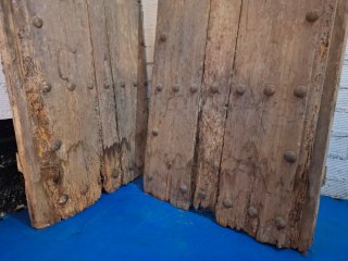 Puerta rústica de cortijo antigua