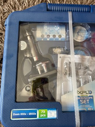 Kit Microscopio Infantil IXPLO 73 Piezas