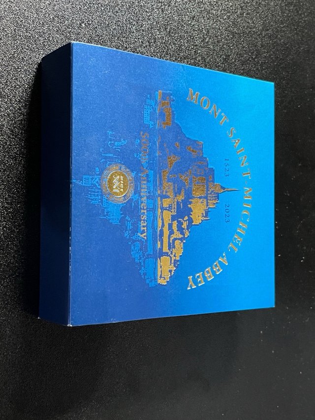 Moneda Plata 2 oz Mont Saint Michel 500 Aniversari