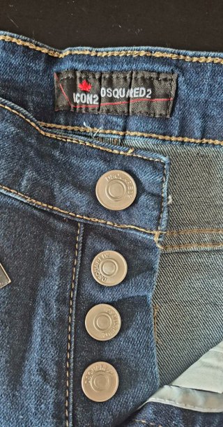 DSQUARED2 ICON2 Shorts Vaqueros Talla 38/40