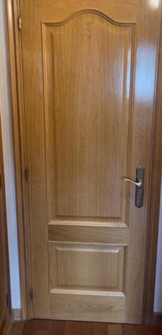 Puertas de madera interior Alto 2,05cm Ancho 72 cm