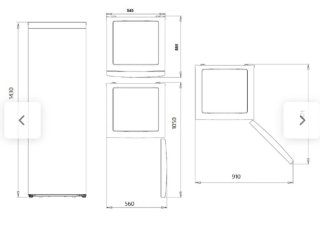Frigorífico 1 puerta Aspes 242L Blanco - ¡NUEVO!