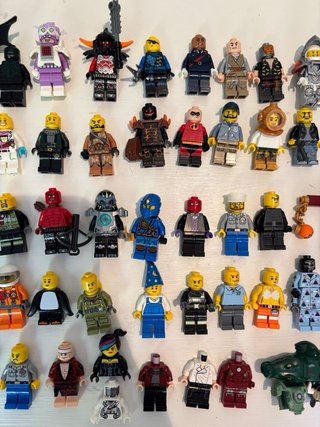 Lote 58 Minifiguras LEGO Variadas