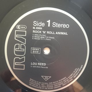 Lou Reed - Rock n Roll Animal - Vinile