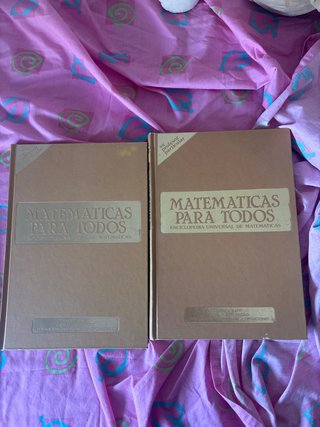 Libro matemáticas para todos