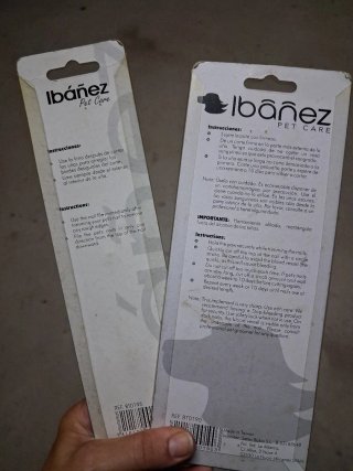 Cortauñas y lima para mascotas Ibáñez