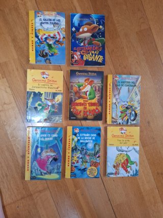 8 Libros de Geronimo Stilton