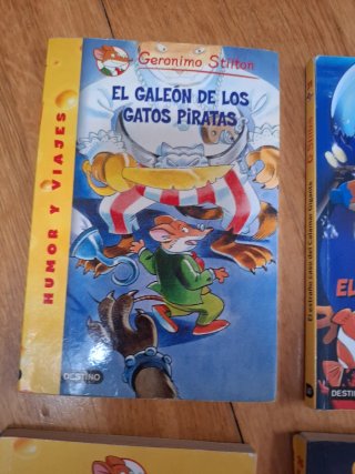 8 Libros de Geronimo Stilton