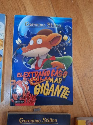 8 Libros de Geronimo Stilton