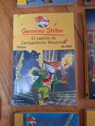 8 Libros de Geronimo Stilton
