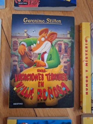 8 Libros de Geronimo Stilton