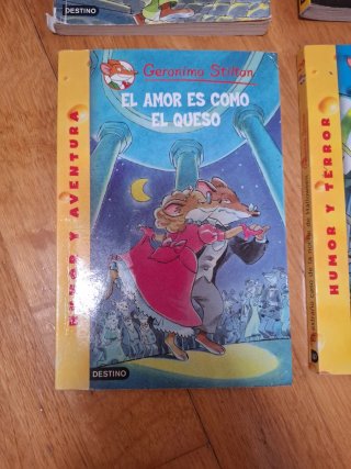 8 Libros de Geronimo Stilton