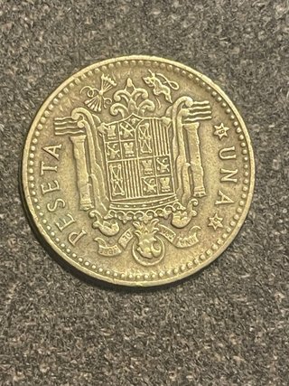 4 Monedas 1 Peseta Franco